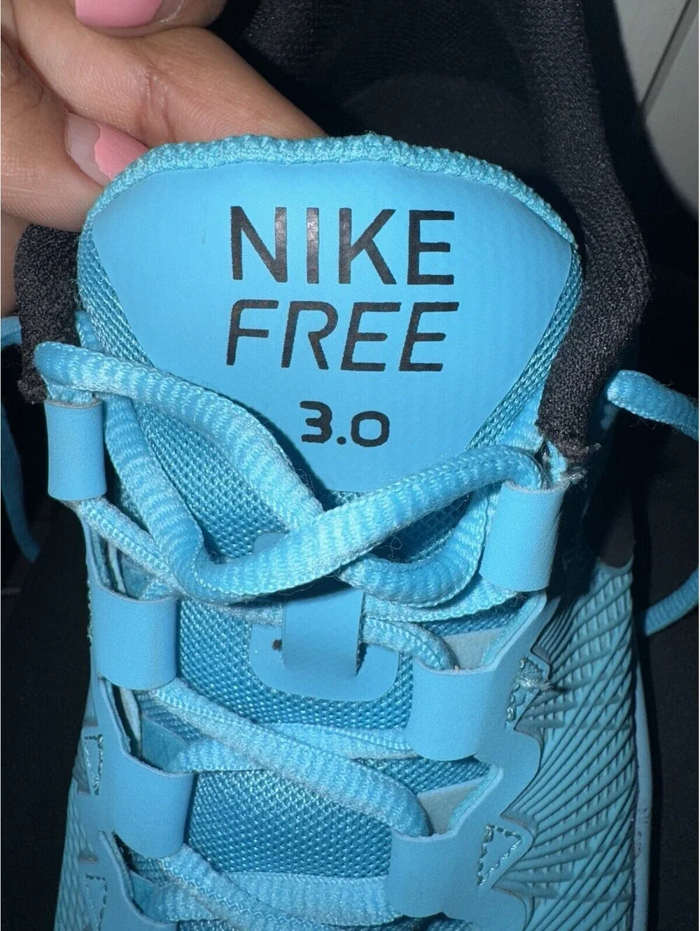 Nike Free Trainer 3.0 Mens Size 11 US / Blue  Black Running Sneakers Shoes
